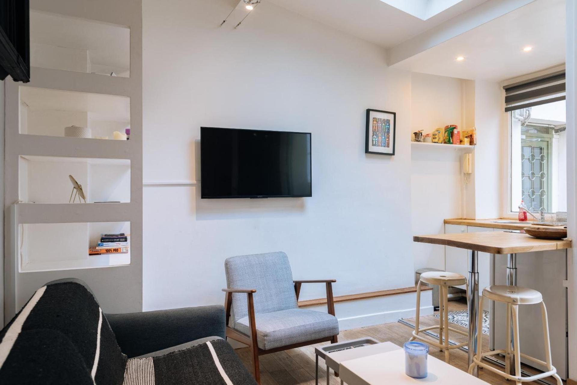 Modern 1 Bedroom Apartment Near Eiffel Tower Paris Exteriör bild